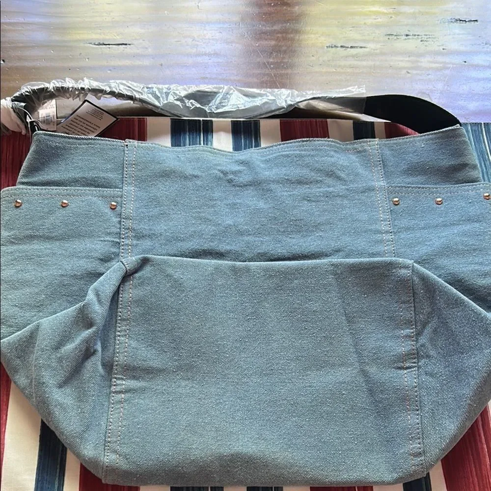 Victoria's Secret Blue Tote Bag NWT